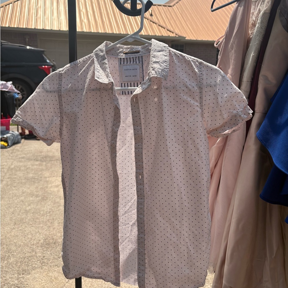 Bundle of Boys Button up shirts Sizes 10-12